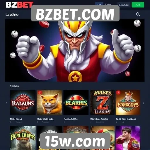Variedade de jogos disponíveis em BZBET.COM